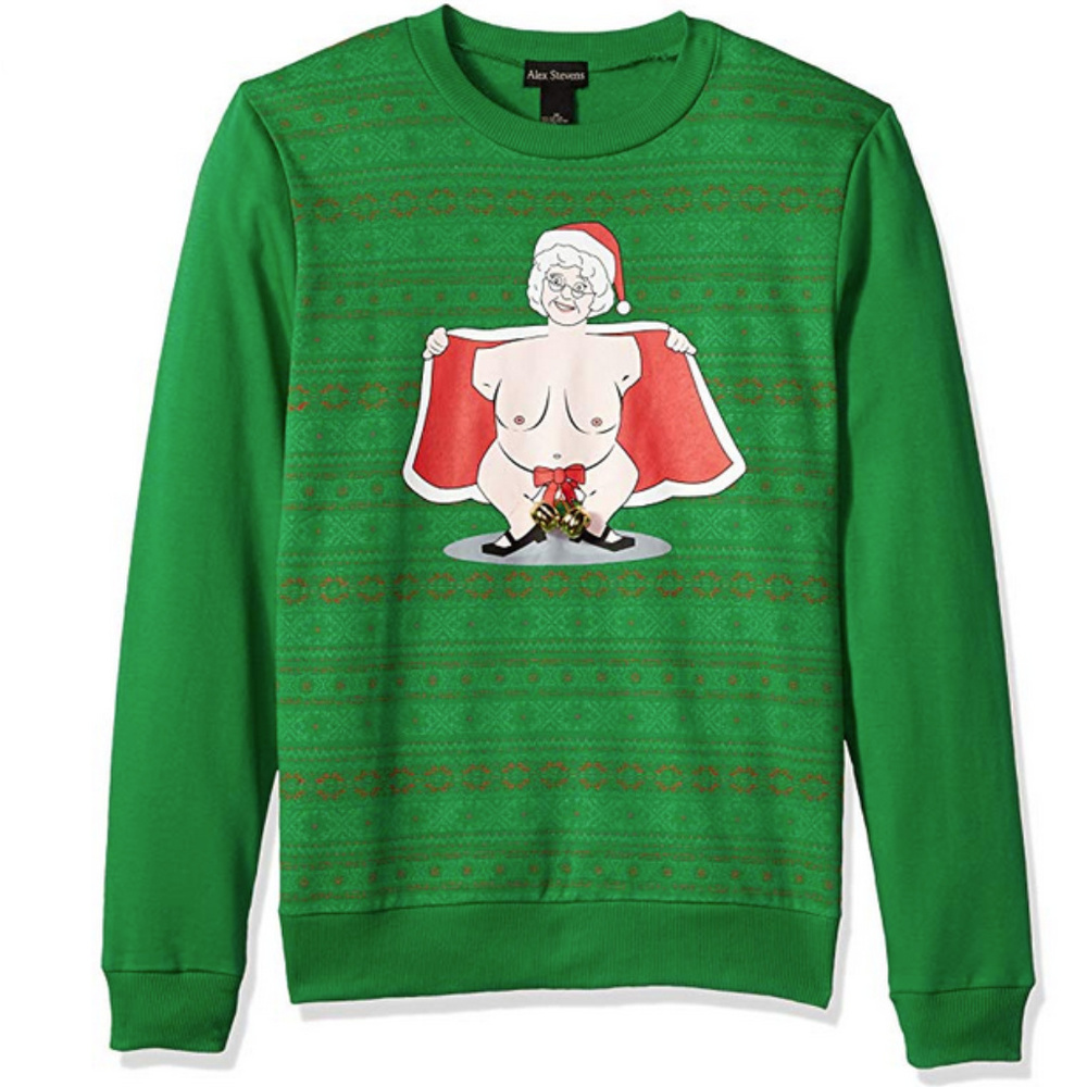 Alex Stevens Jingle Balls Mrs. Klaus Ugly Sweater